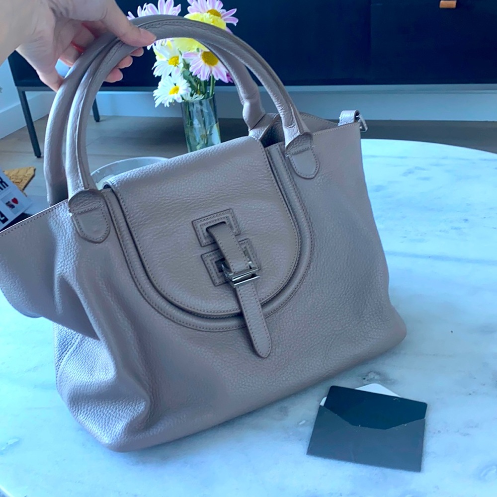 Halo Medium Tote Bag Handbag Taupe